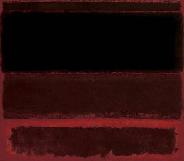 Four Darks in Red, 1958 by Mark Rothko