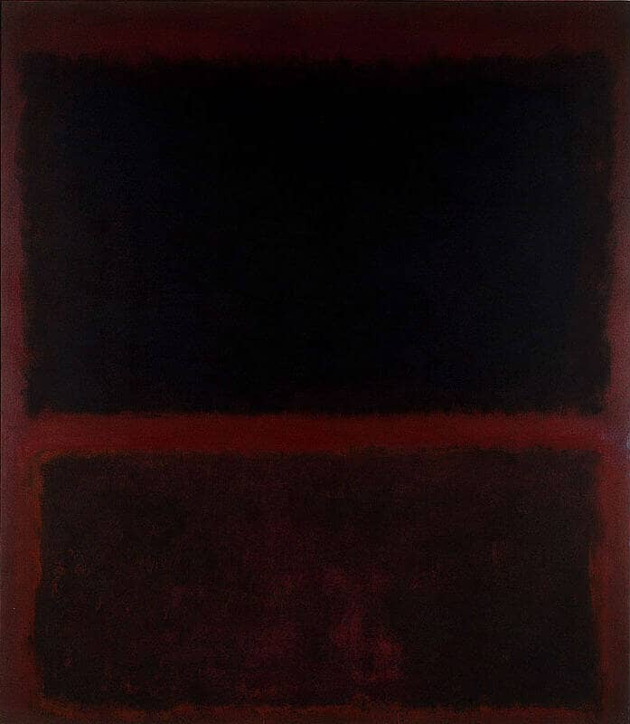 Number 12, (1960) by Mark Rothko