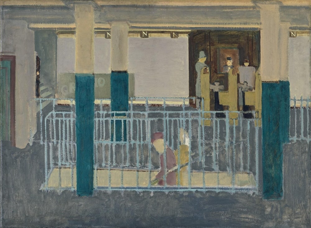 Entrance to Subway, (1937) by Mark Rothko